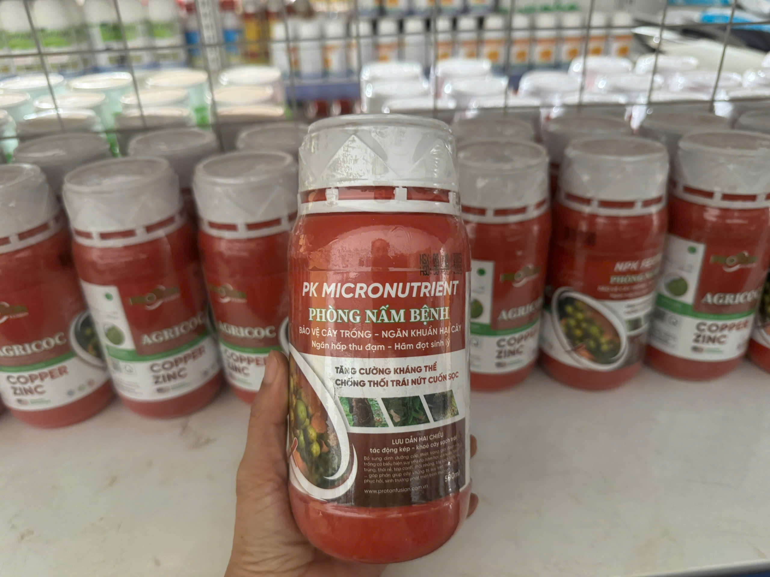 Phân bón AGRICOC COPPER ZINC 500ml