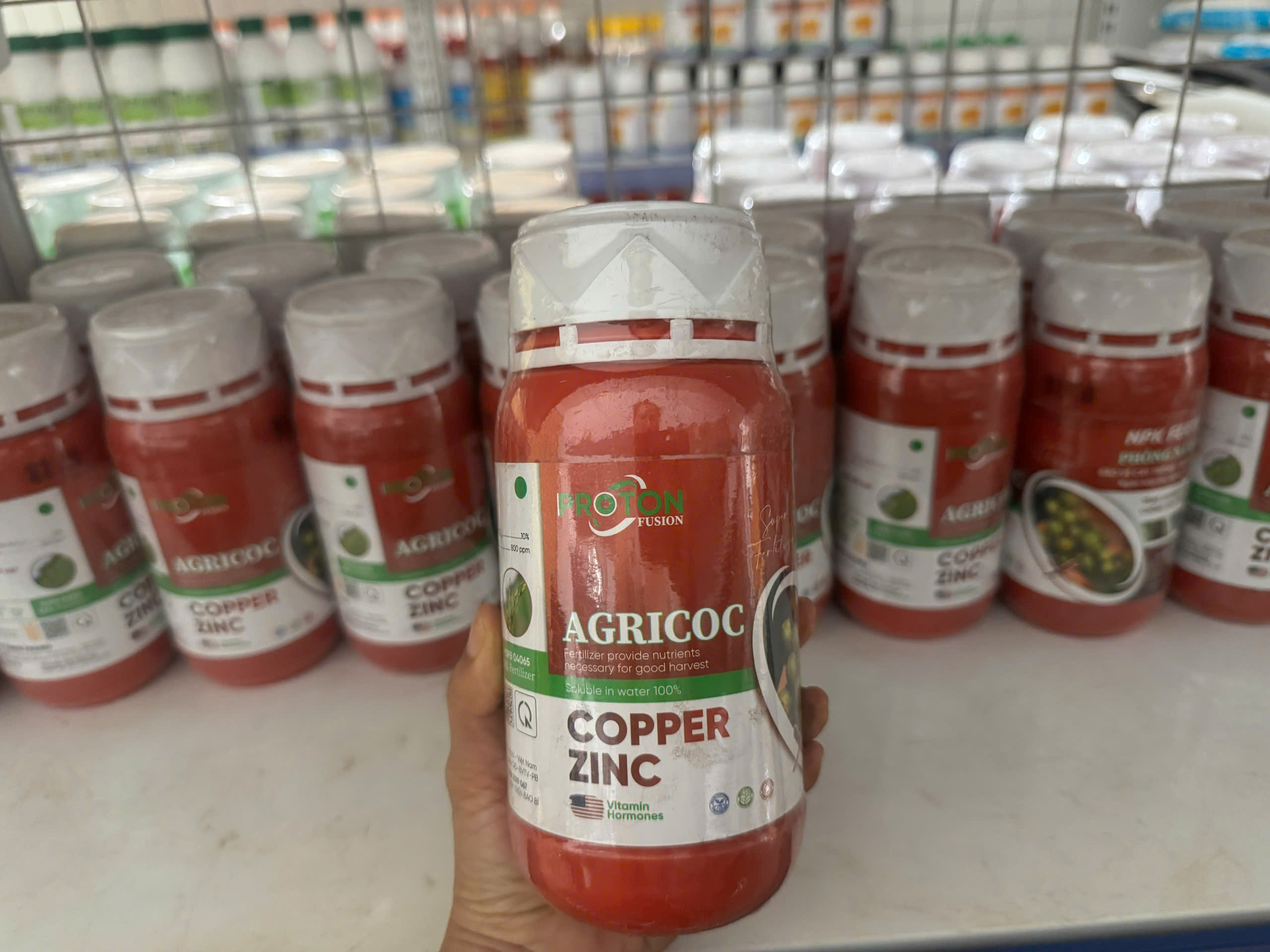 Phân bón AGRICOC COPPER ZINC 500ml