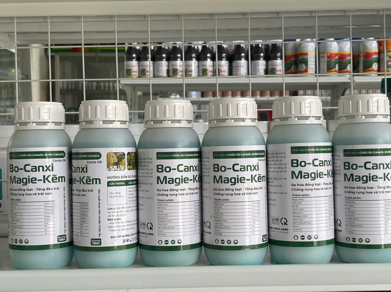 Bo-Canxi Magie-Kẽm Giúp trái chắc, đẹp và hạn chế nứt trái