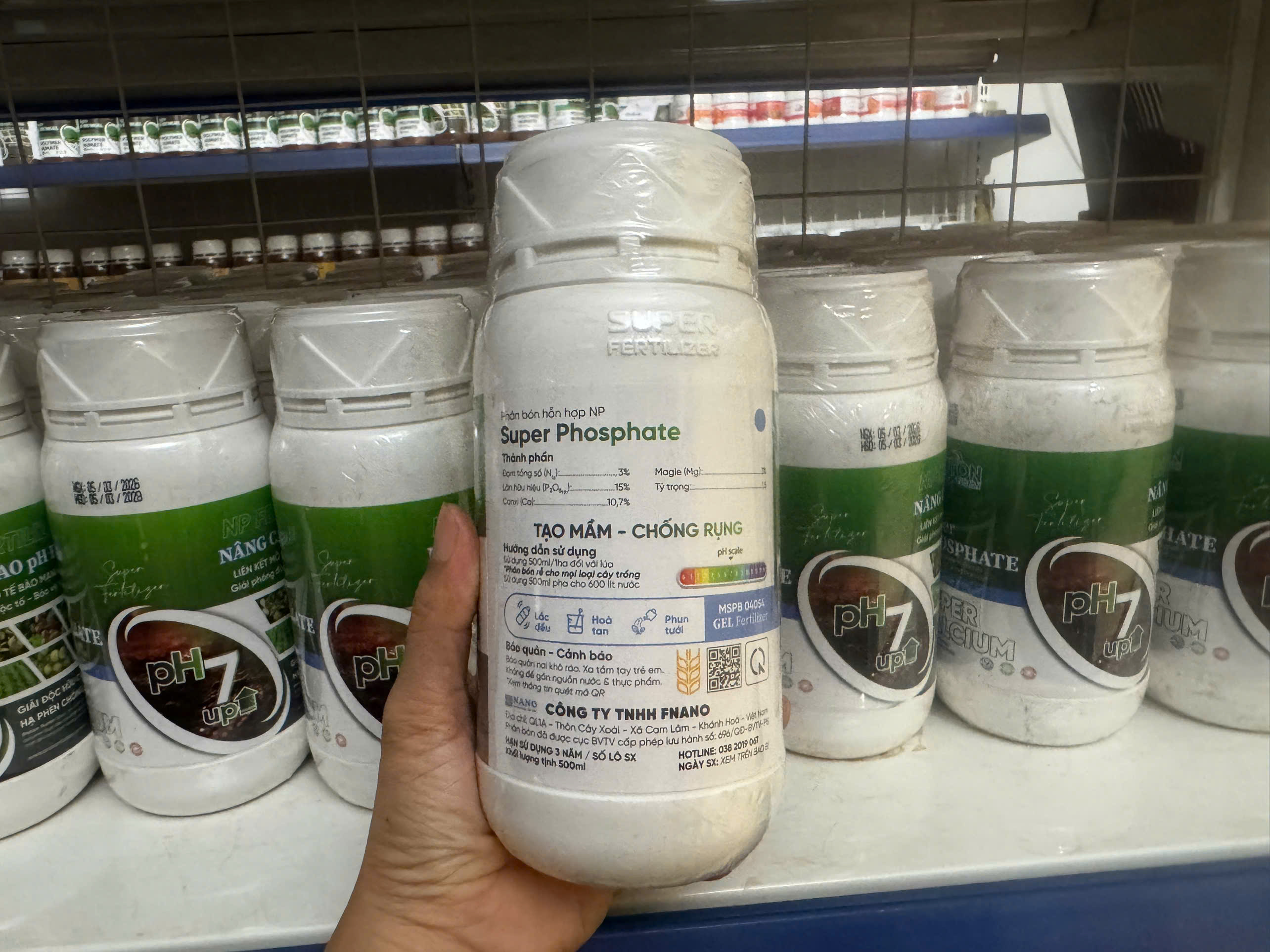 Phân bón Super Phosphate (pH7) 500ml