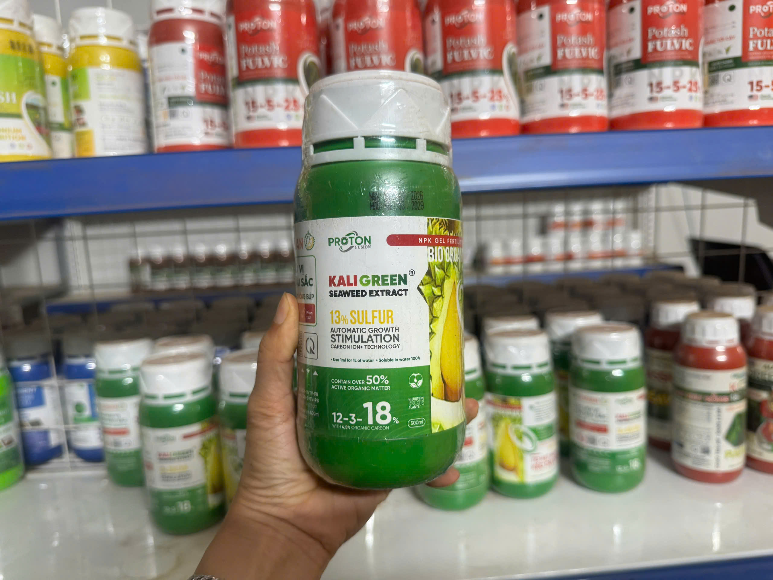 Phân bón hỗn hợp K.GREEN (KALI GREEN) 500ml