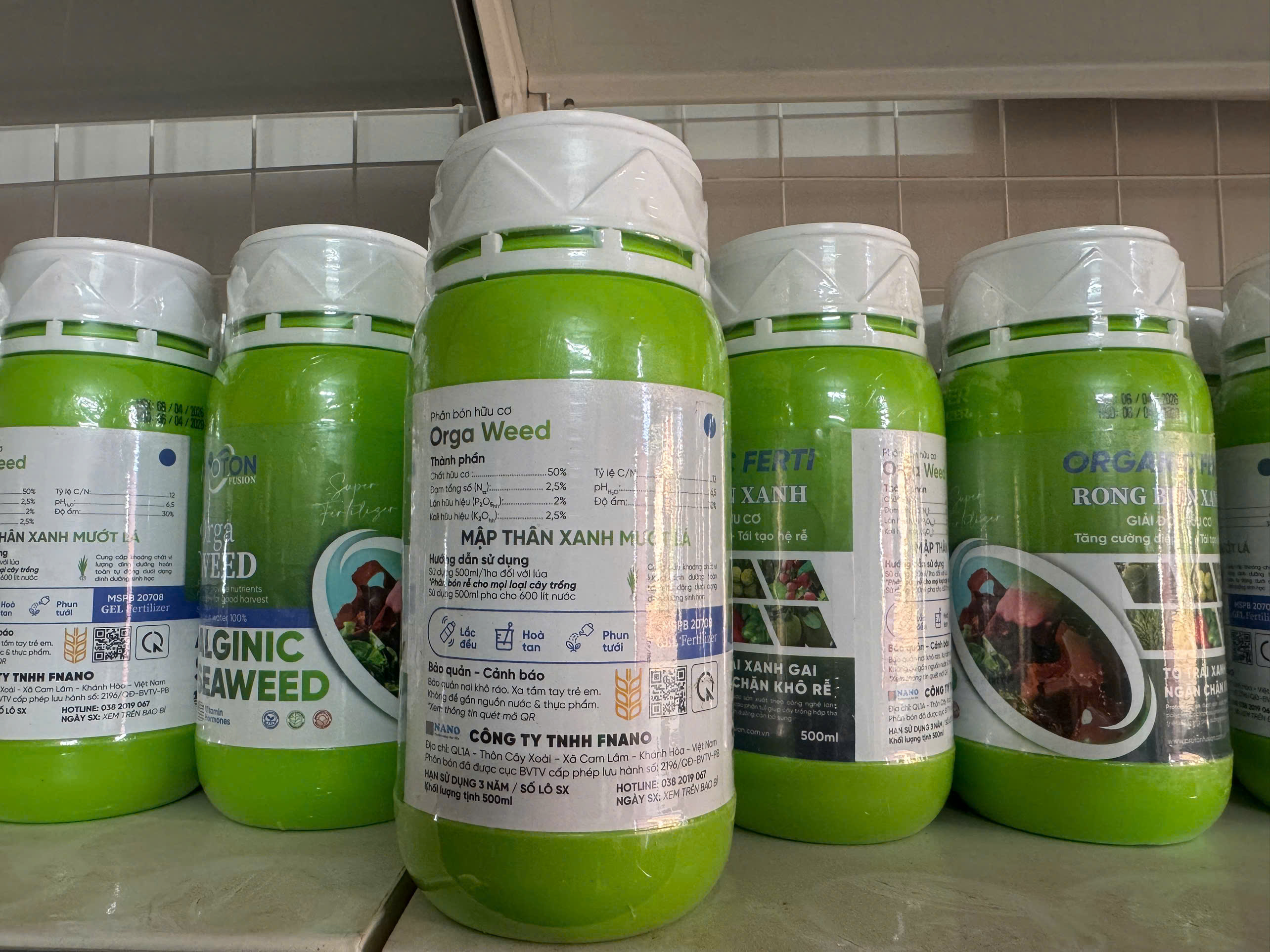 Phân bón hữu cơ RONG BIỂN XANH (ORGA WEED) 500ML