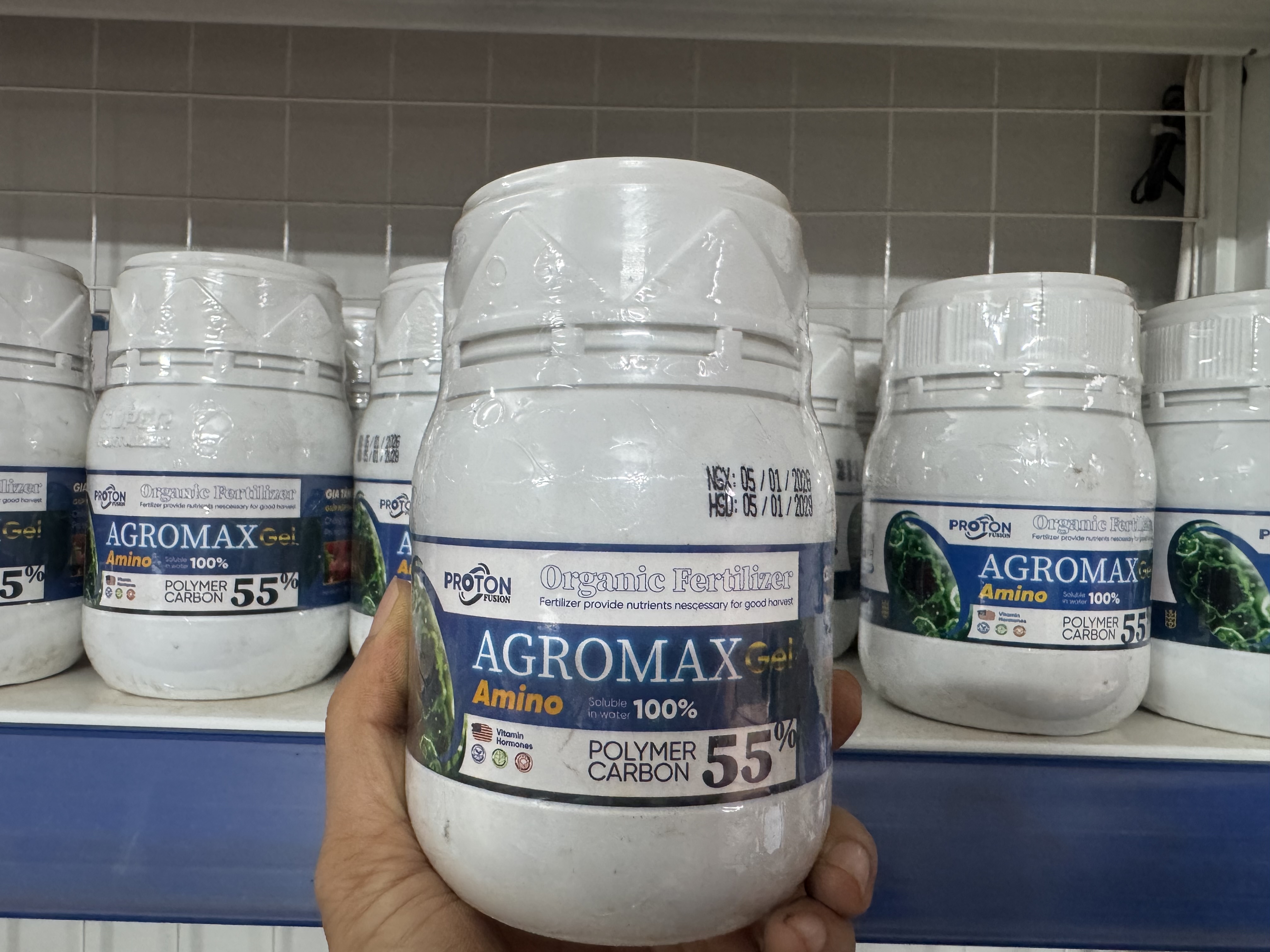 Phân hữu cơ AGROMAX GEL AMINO 250ML