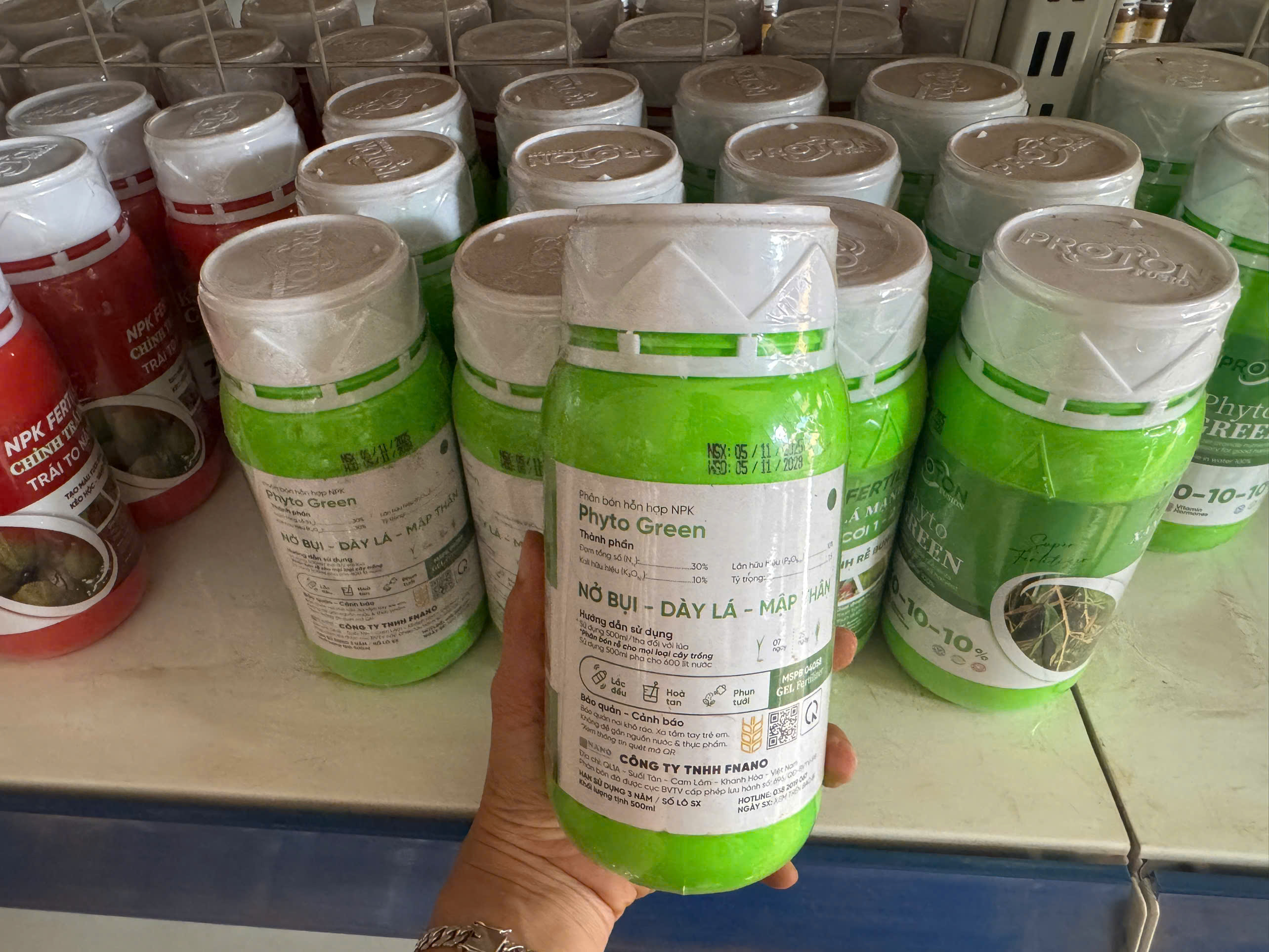 Phân bón lá Phyto Green 30-10-10 500ml