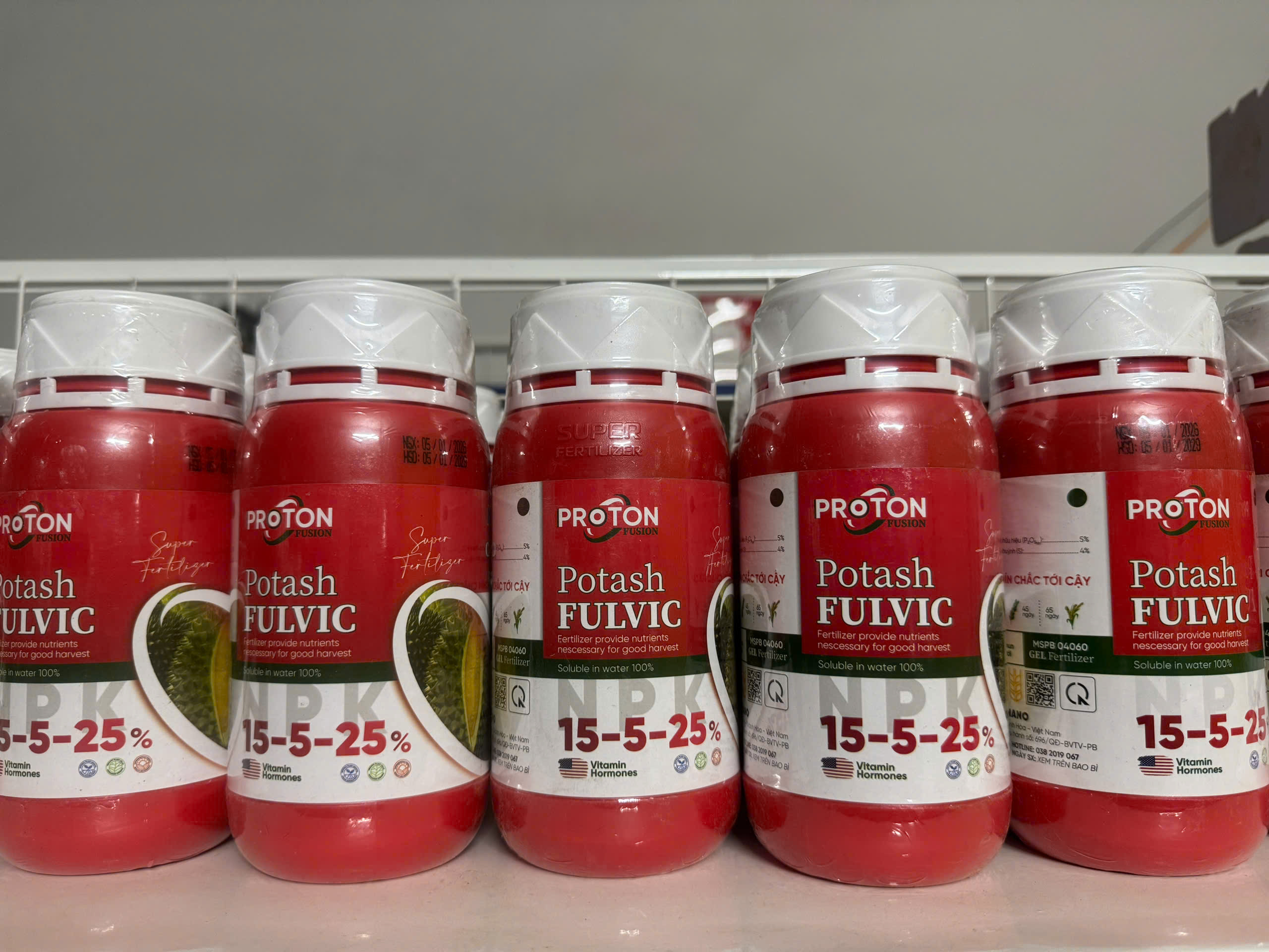 Phân bón Potash Fulvic (15-5-25) 500ml