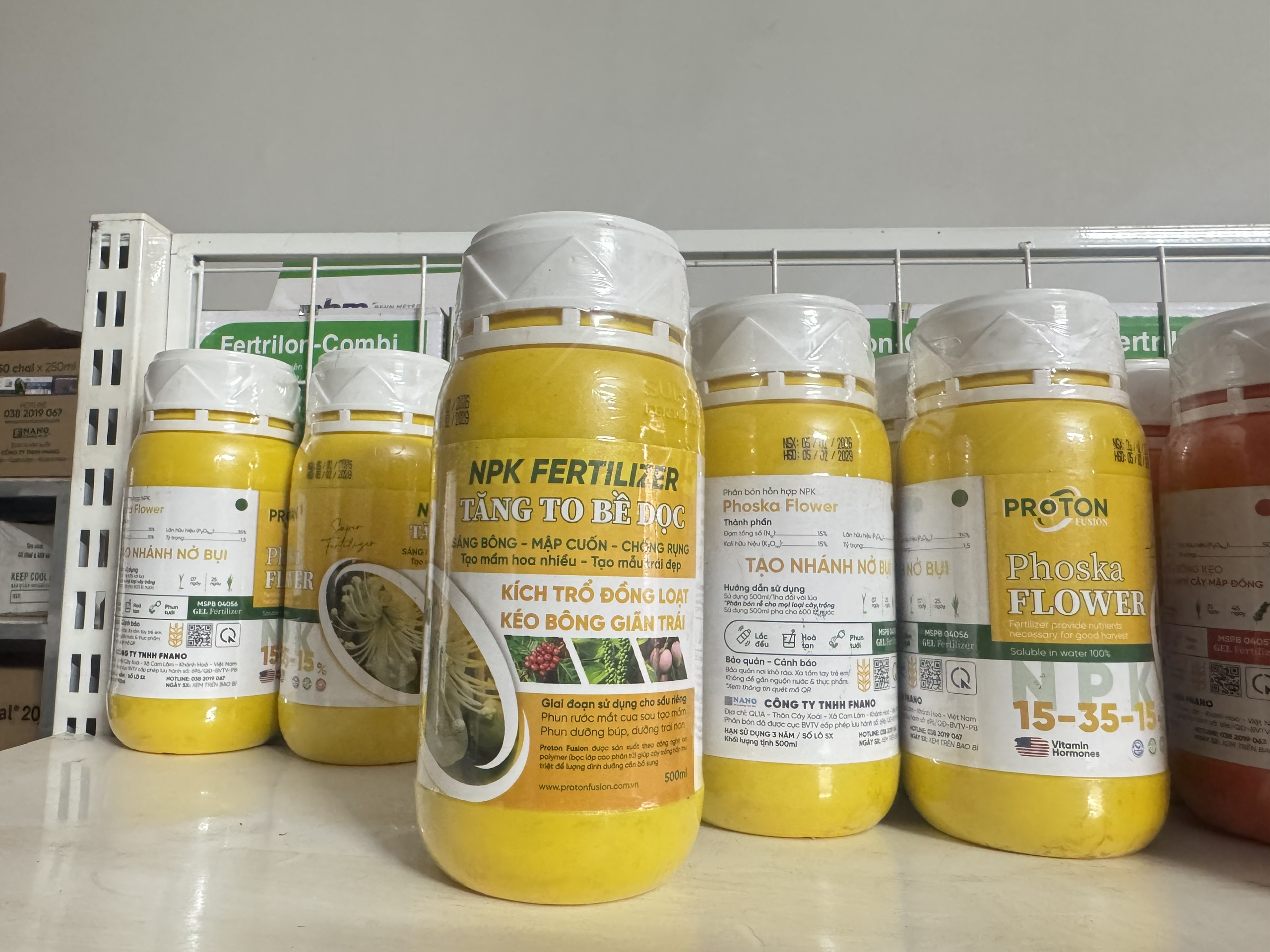 Phân bón hỗn hợp Phoska Flower (15-35-15) 500ml