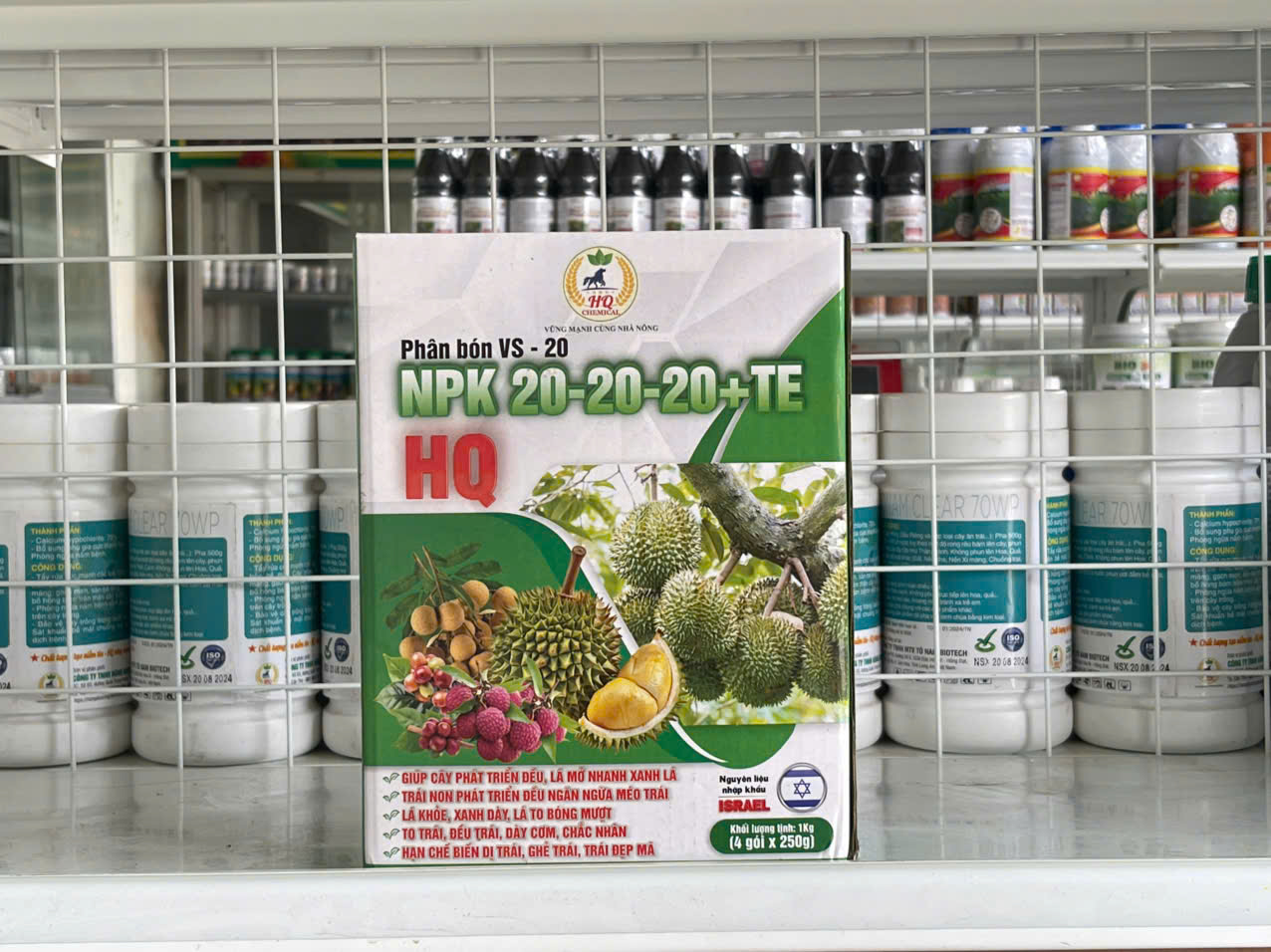 Phân bón VS-20 (NPK 20-20-20+TE HQ)