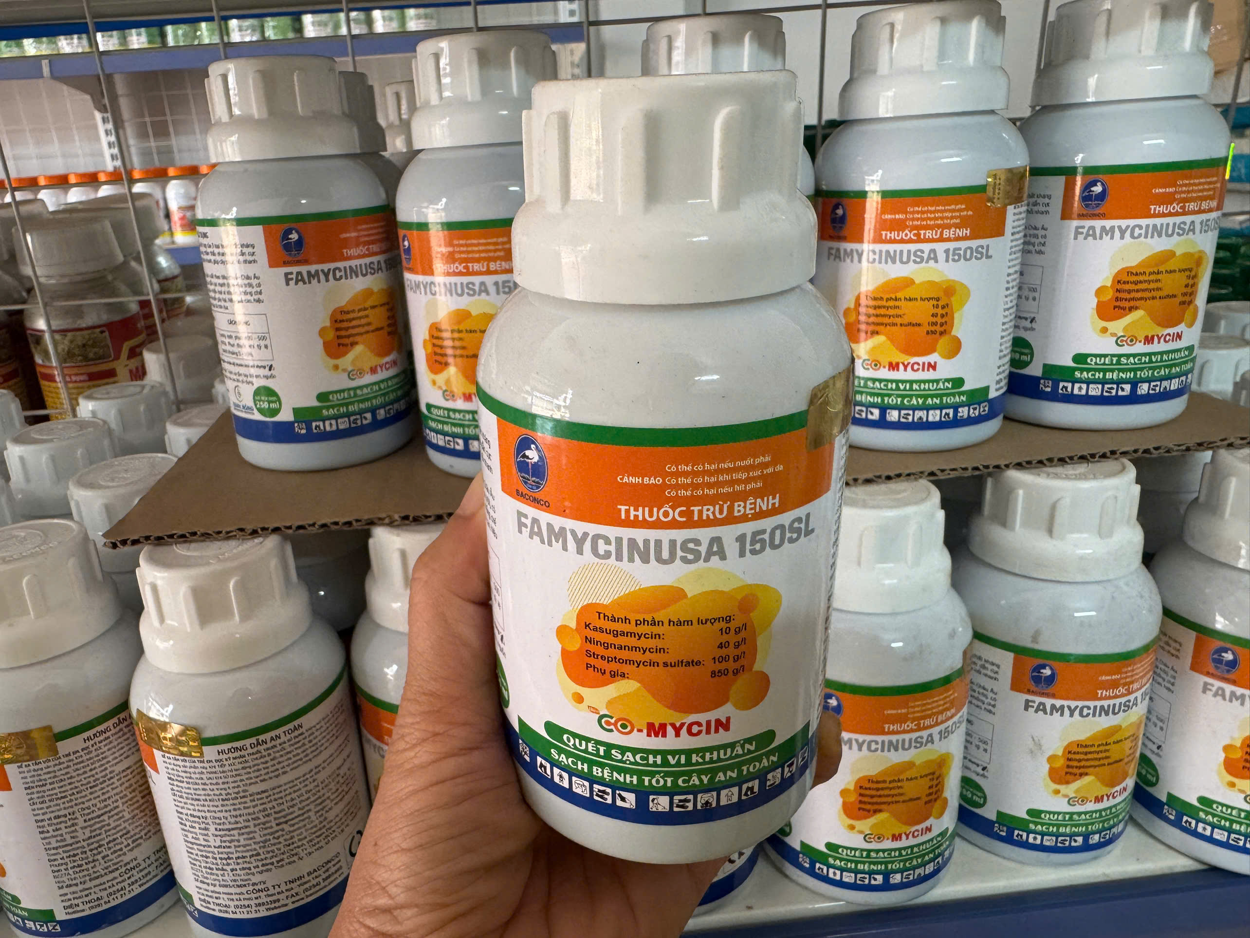 Thuốc trừ bệnh FAMYCINUSA 150SL 250ml