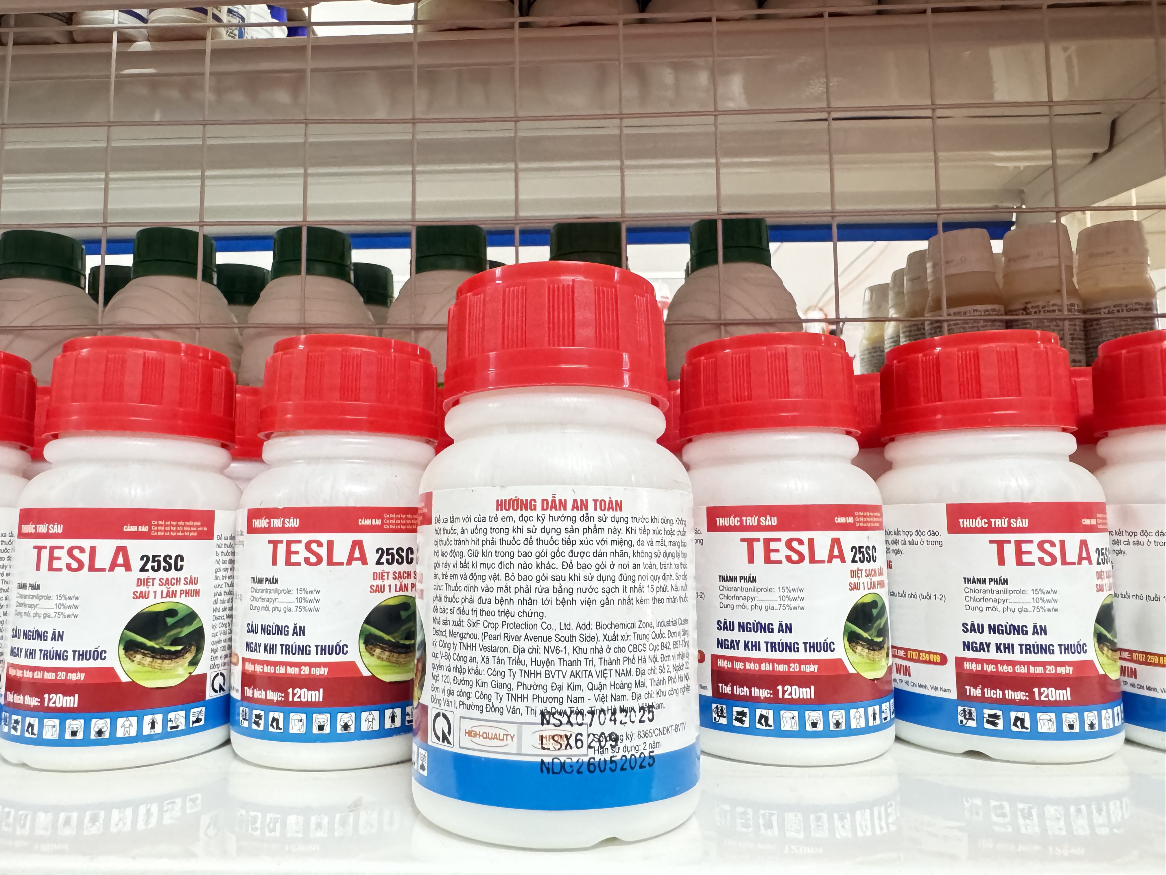 Thuốc trừ sâu TESLA 25SC 120ML