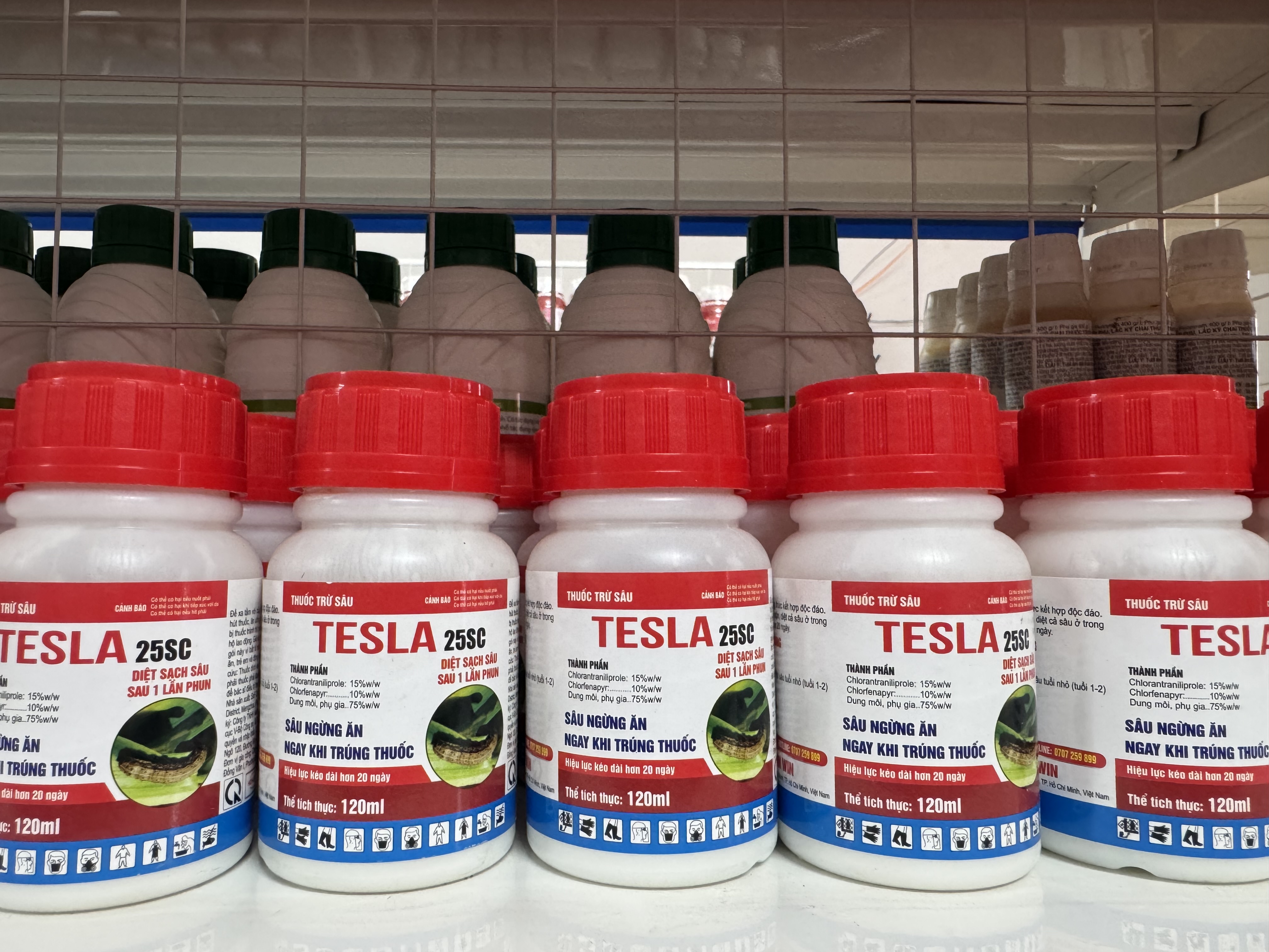 Thuốc trừ sâu TESLA 25SC 120ML