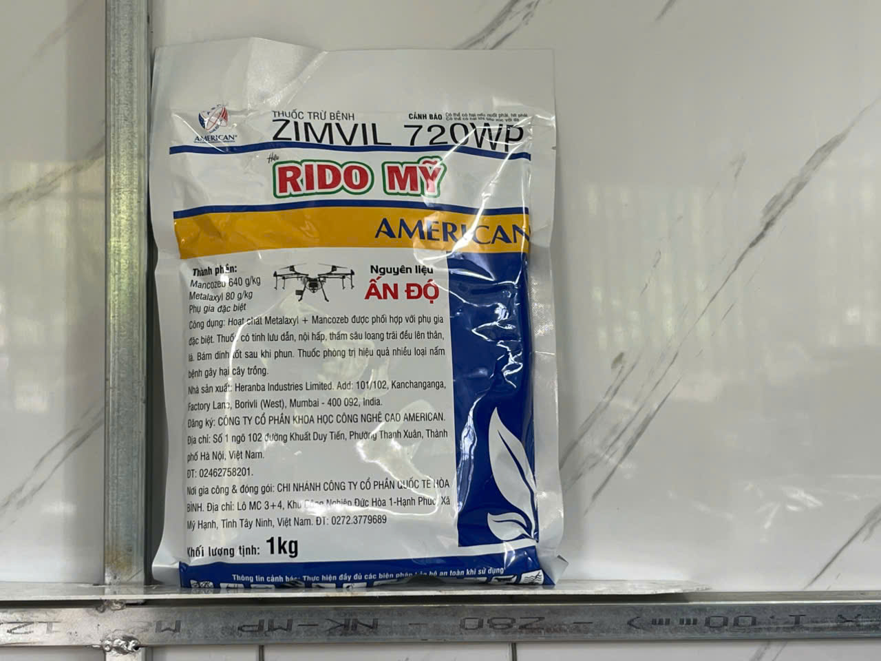 ZIMVIL 720WP - RIDO MỸ
